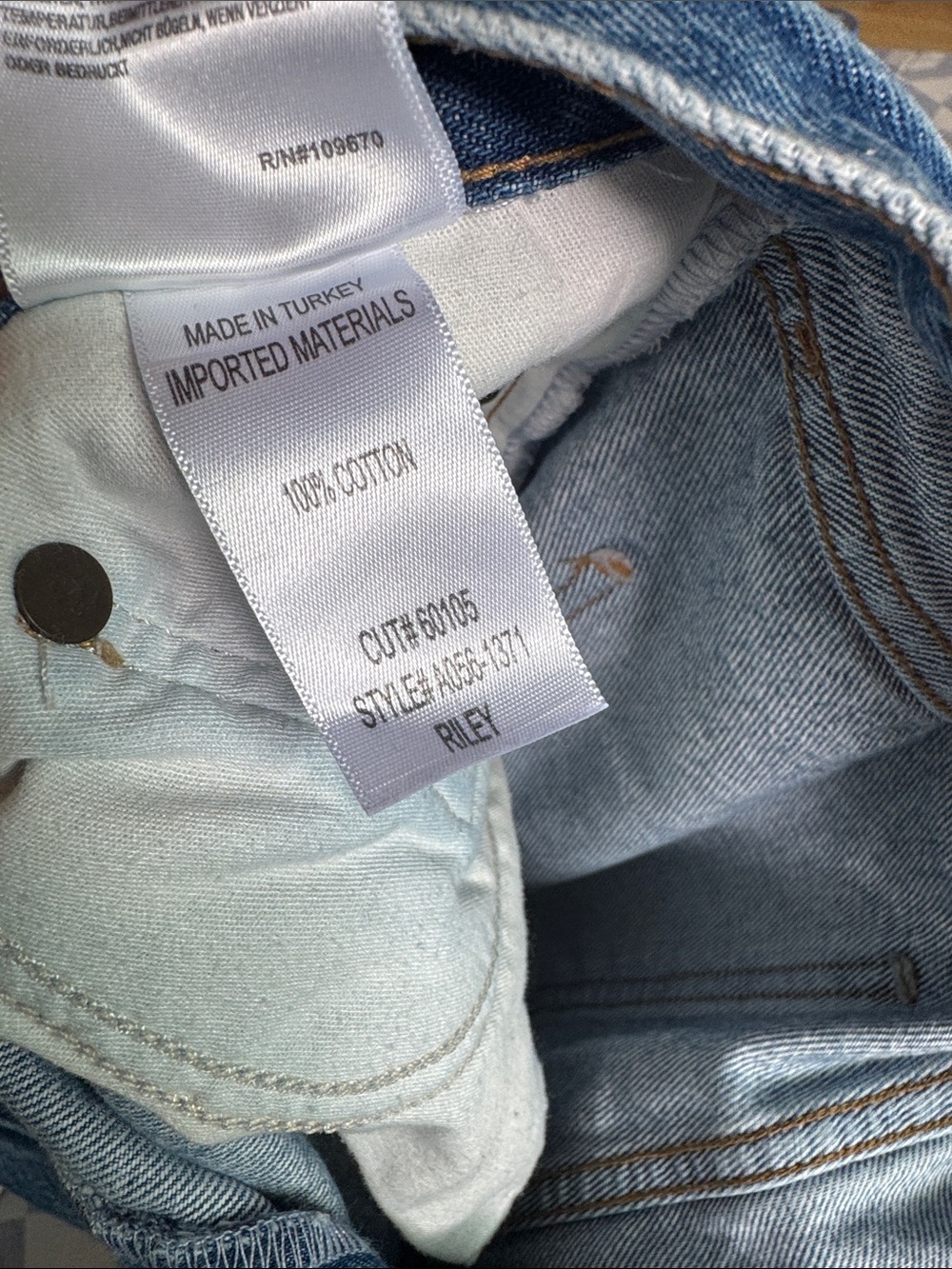 Agolde Riley Jeans - Picture 3 of 4